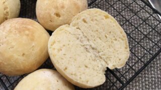 「サイリウム不使用の米粉パン」卵入り×こんにゃくマンナンで作る米粉パンづくり
