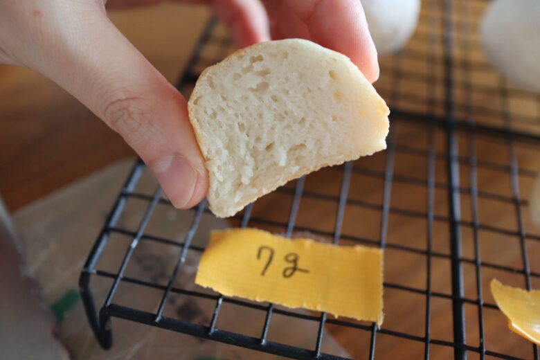 アルファ米粉「笑みたわわ」でつくった米粉パン